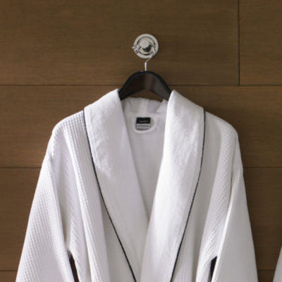 Hotel Waffle Terry Robe by Kassatex Shop Luxury Bath Robes Kassatex
